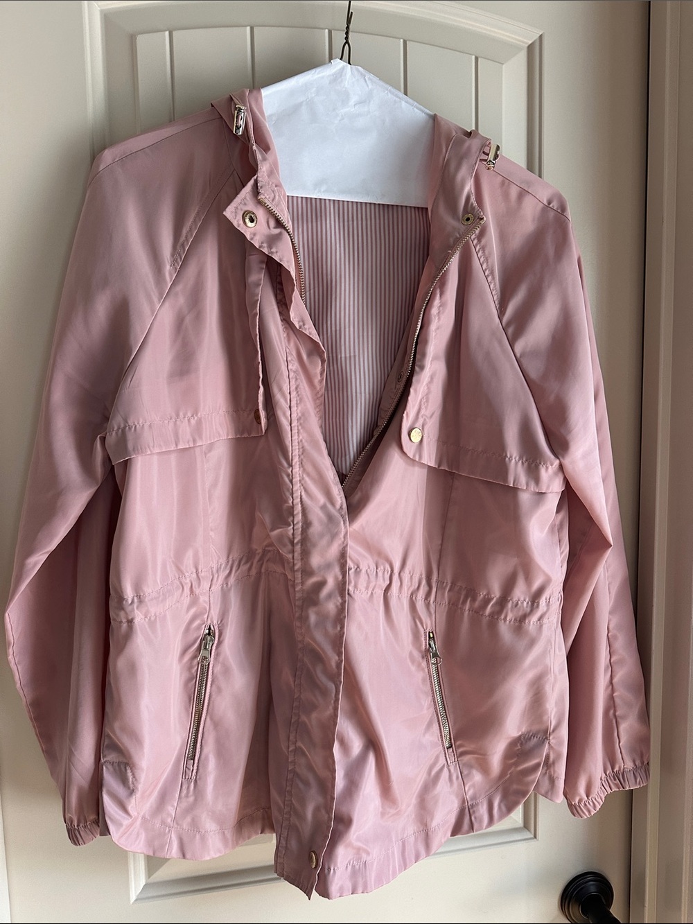 Soft Pink lightweight jacket